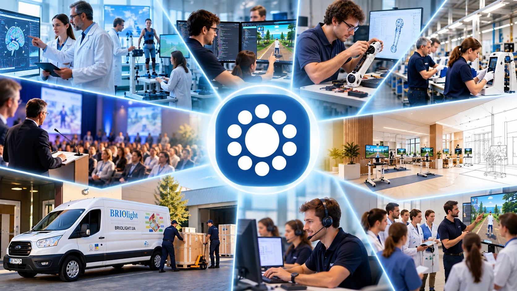 Briolight development, production, implementation and support